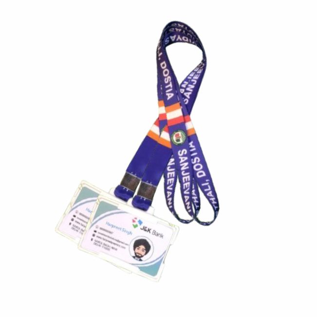 20MM DIGITAL LANYARD WITH PASTING IDCARD &  HOLDER 