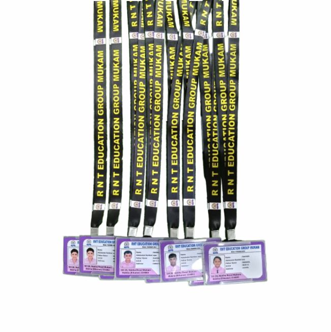 16 MM DIGITAL LANYARD WITH PVC CARD & PVC CARD  HOLDER